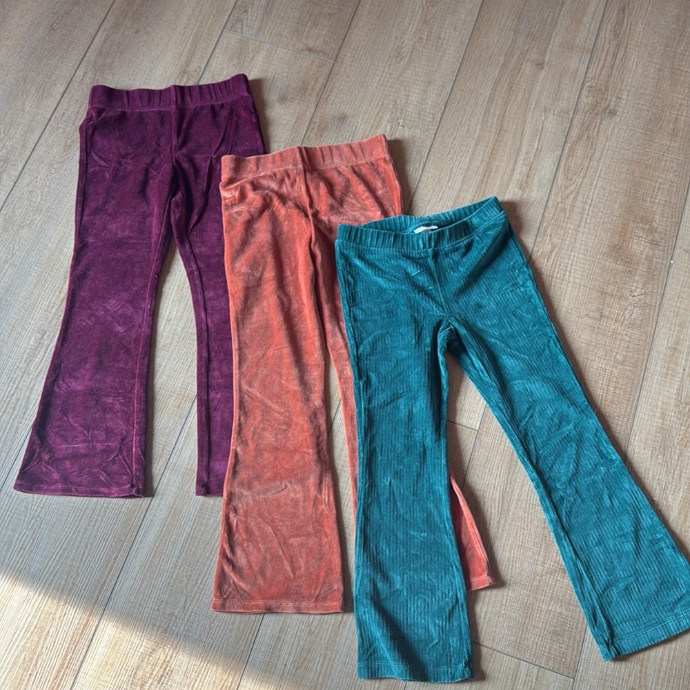 NWOT Girls Flare Leggings 8